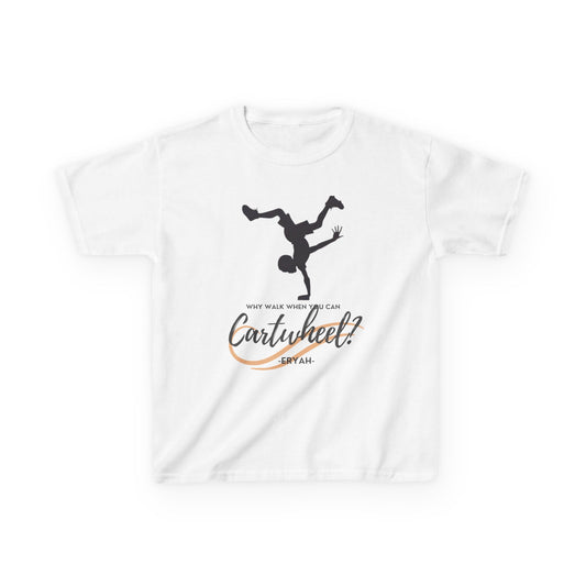 Kids Tee - Cartwheel Joy Tee by ERYAH