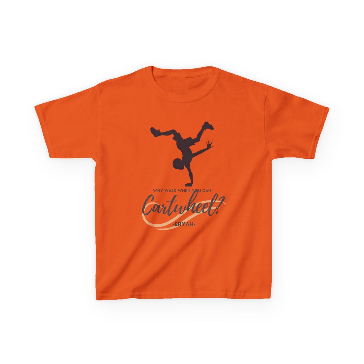 Kids Tee - Cartwheel Joy Tee by ERYAH
