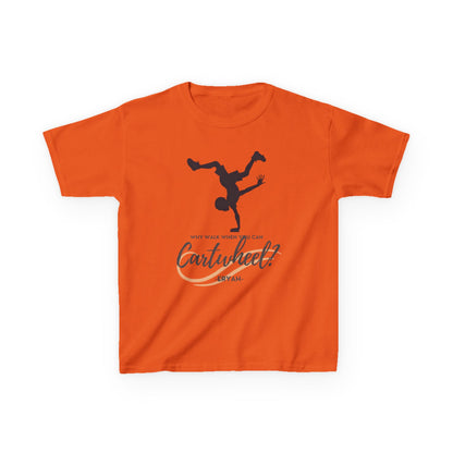 Kids Tee - Cartwheel Joy Tee by ERYAH