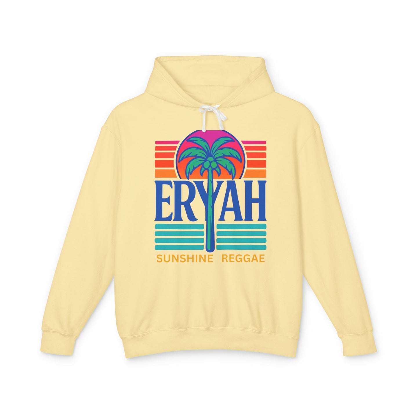 Erayh Tropical Palm Tree Lightweight Hoodie Sweatshirt - Unisex