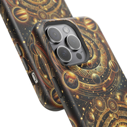 Galactic Impact-Resistant Phone Case, Cosmic Phone Cover, Space Theme Gift, Astronomy Accessories, Celestial Case for Stargazers