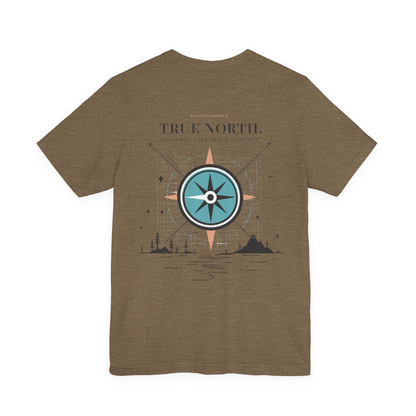 Navigate Life with Purpose Compass Tee