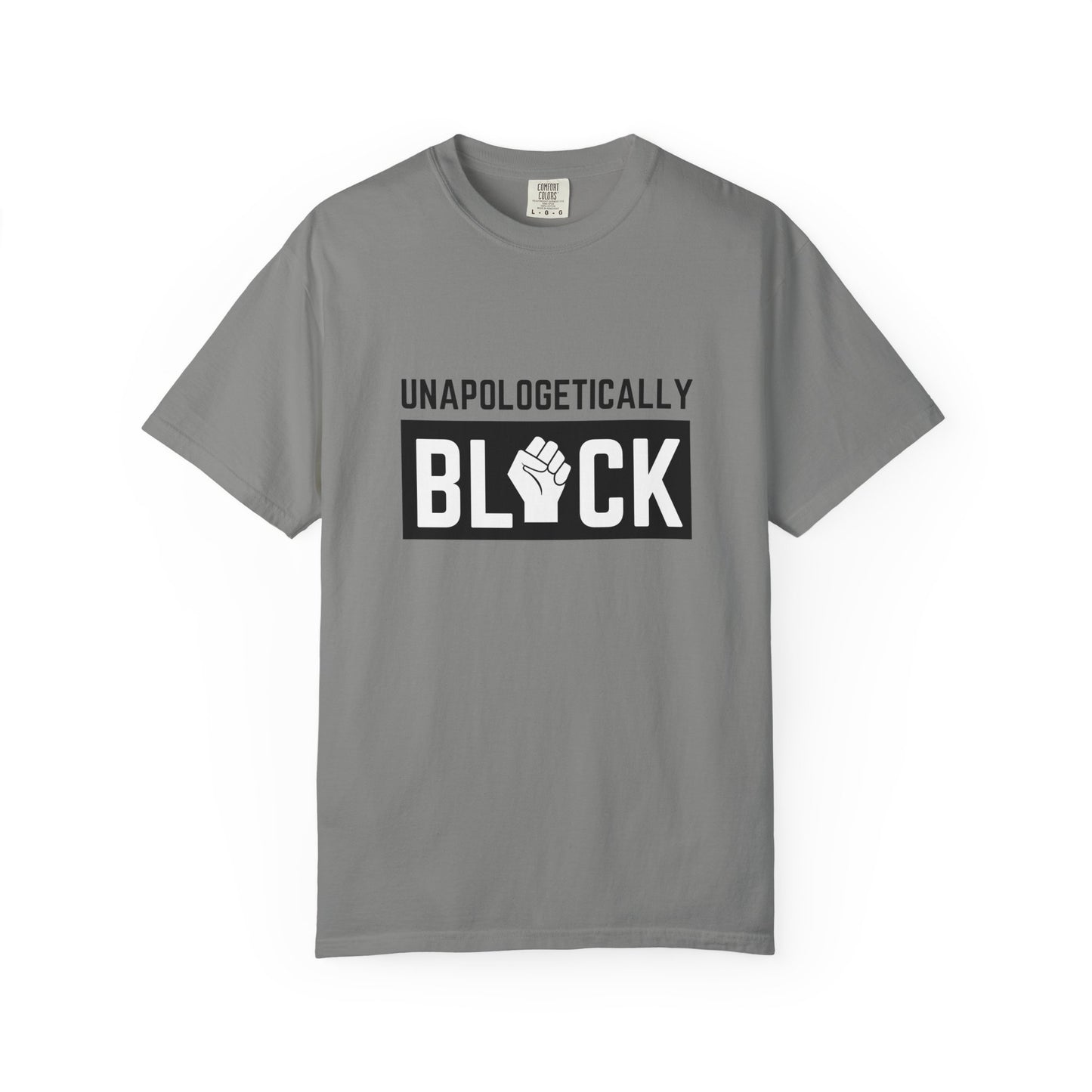 "UNAPOLOGETICALLY BLCK"– Empowerment Unisex Revolutionary Tee