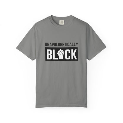 "UNAPOLOGETICALLY BLCK"– Empowerment Unisex Revolutionary Tee