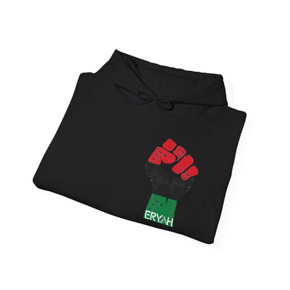 🔥 "POWER TO THE PEOPLE"Revolution Fist Hoodie – Protest-Ready Warmth 🔥