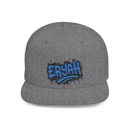 ERYAH Snapback Hat | Flat Bill Cap | Casual Wear | Street Style | Perfect Gift for Him