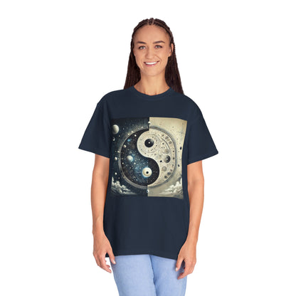 🌌 COSMIC BALANCE YIN YANG TEE – UNIVERSAL HARMONY WEAR 🌌