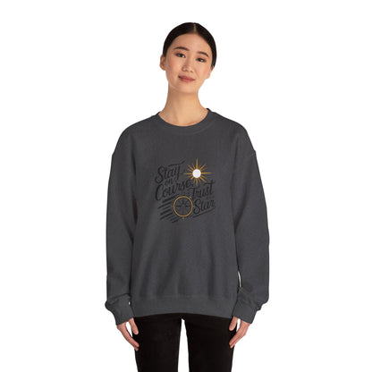 North star Sweatshirt | Cozy Unisex Crewneck | Inspirational Gift | Casual Wear | Reminder | Perfect for All Occasions