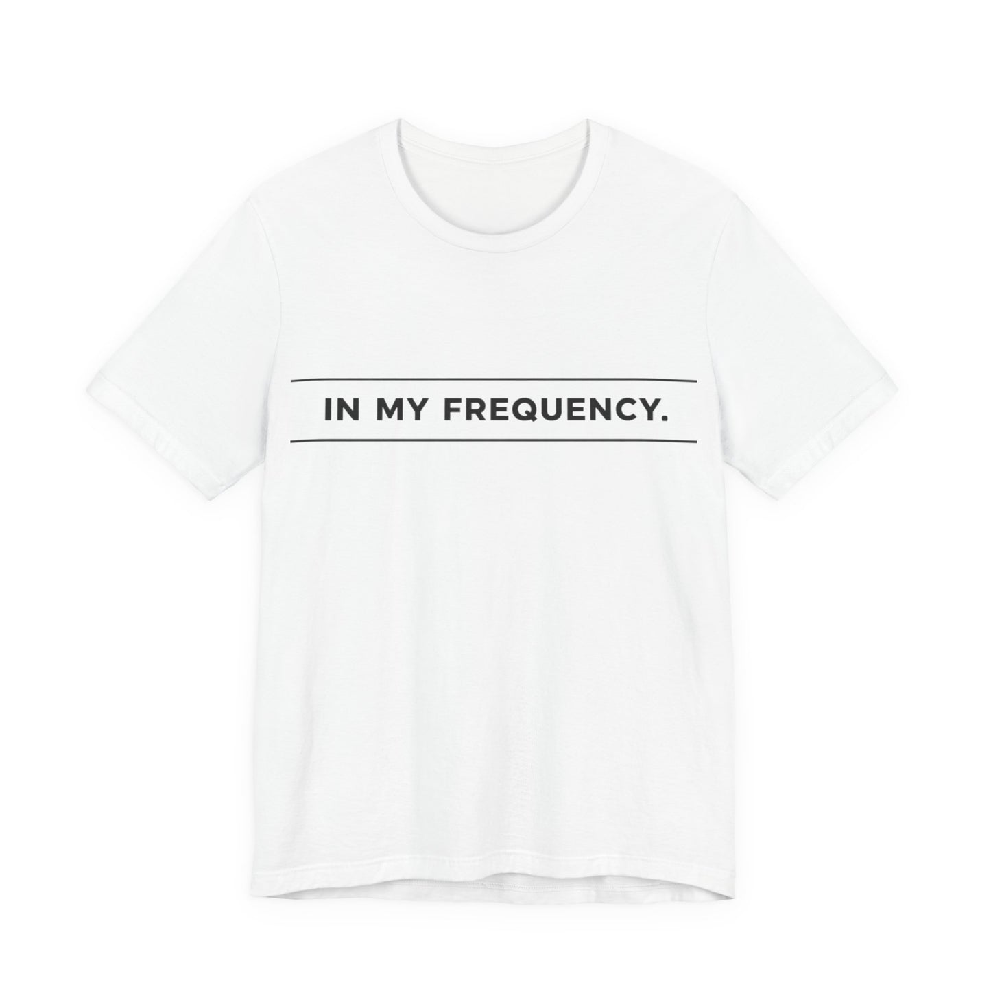 In my Frequency Core T-Shirt