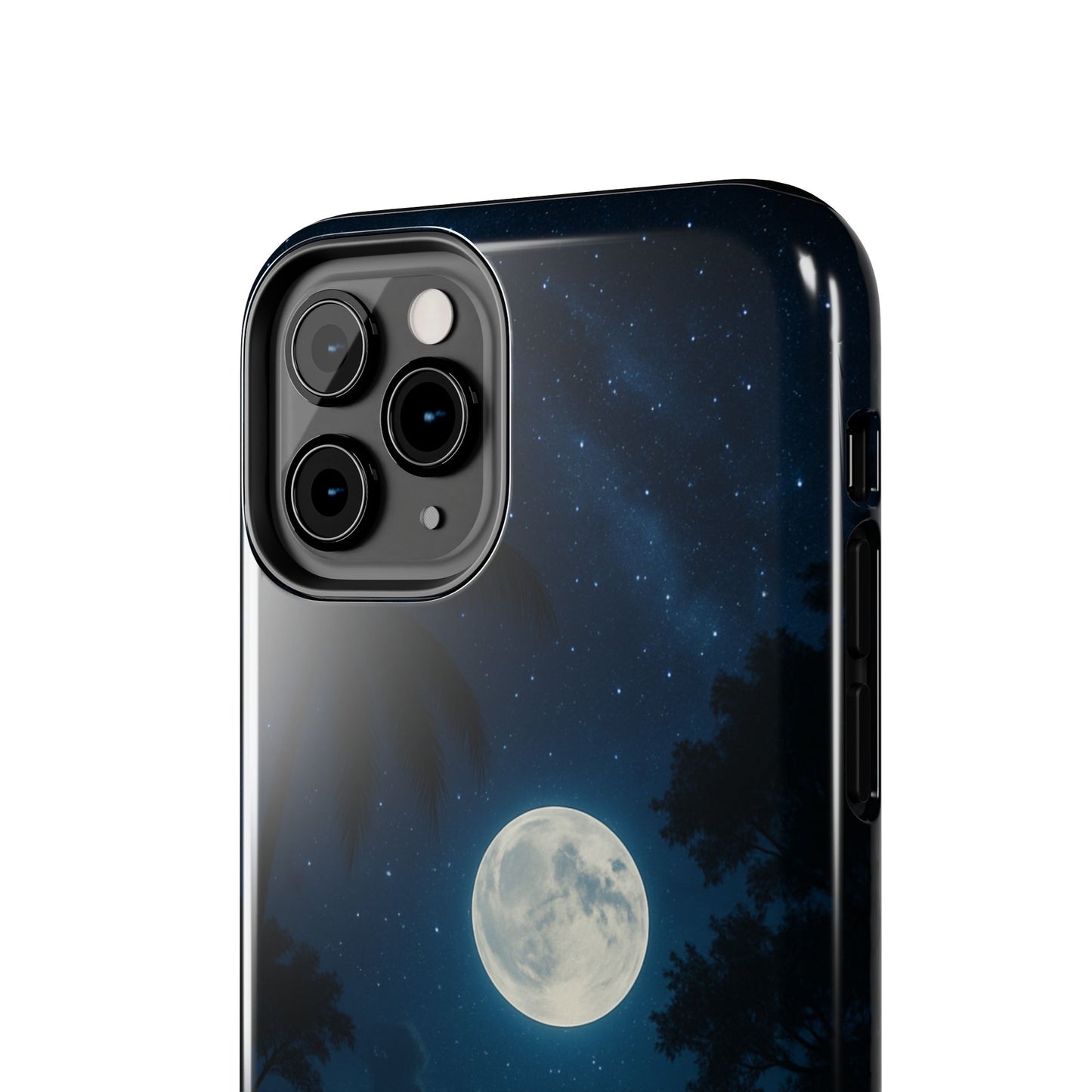 Moonlit Ocean Tough Phone Case, Starry Night Phone Protector, Beach Vibe Phone Cover, Gift for Ocean Lovers, Travel Accessories