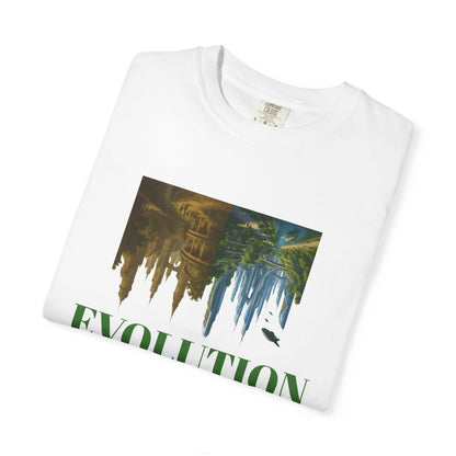 Transformative EVOLUTION T-Shirt - Reflective City/Nature Print