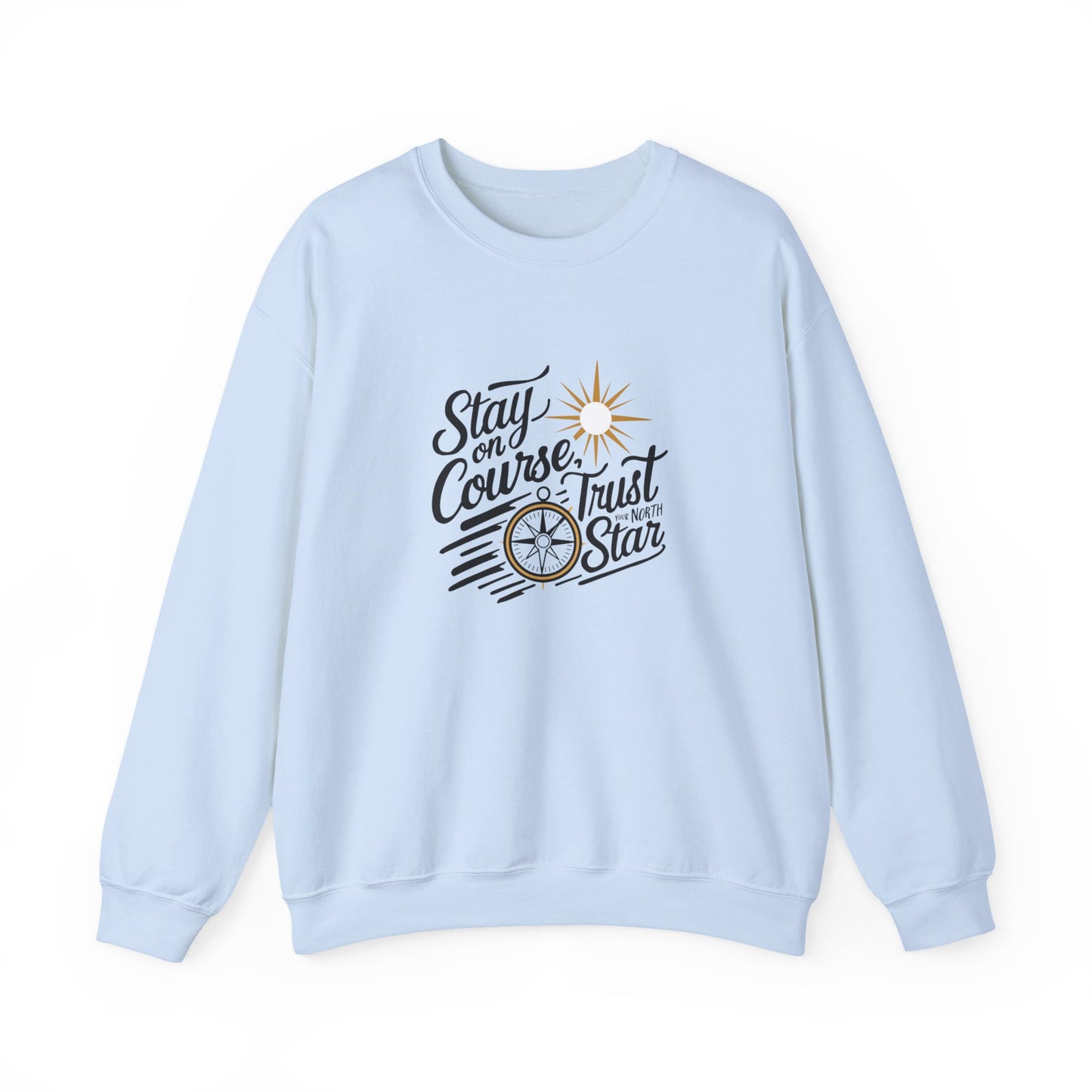 North star Sweatshirt | Cozy Unisex Crewneck | Inspirational Gift | Casual Wear | Reminder | Perfect for All Occasions