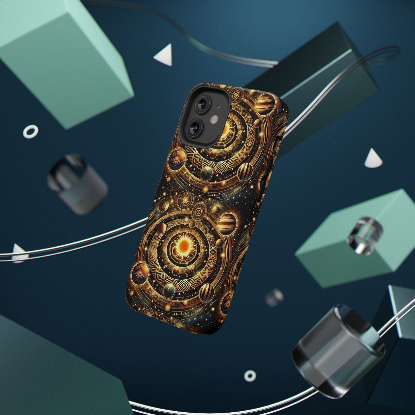 Galactic Impact-Resistant Phone Case, Cosmic Phone Cover, Space Theme Gift, Astronomy Accessories, Celestial Case for Stargazers