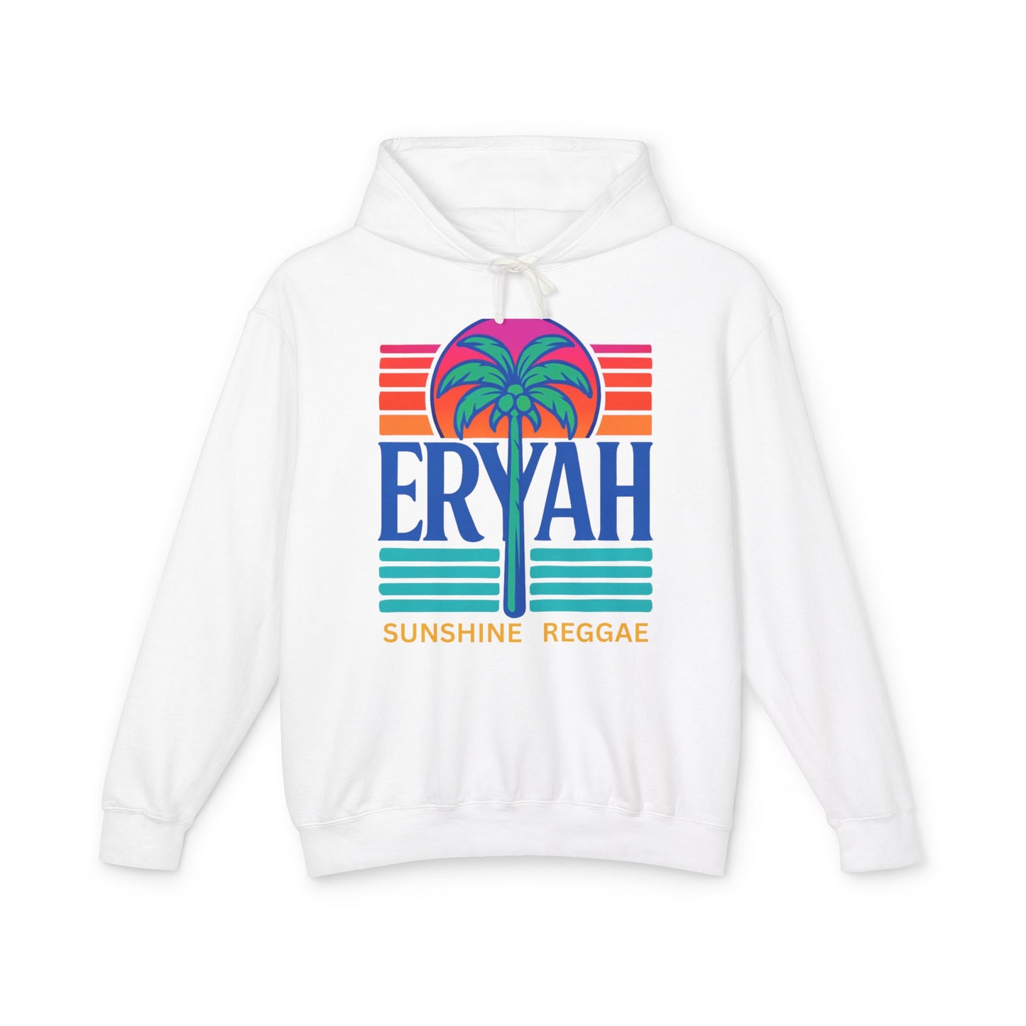 Erayh Tropical Palm Tree Lightweight Hoodie Sweatshirt - Unisex