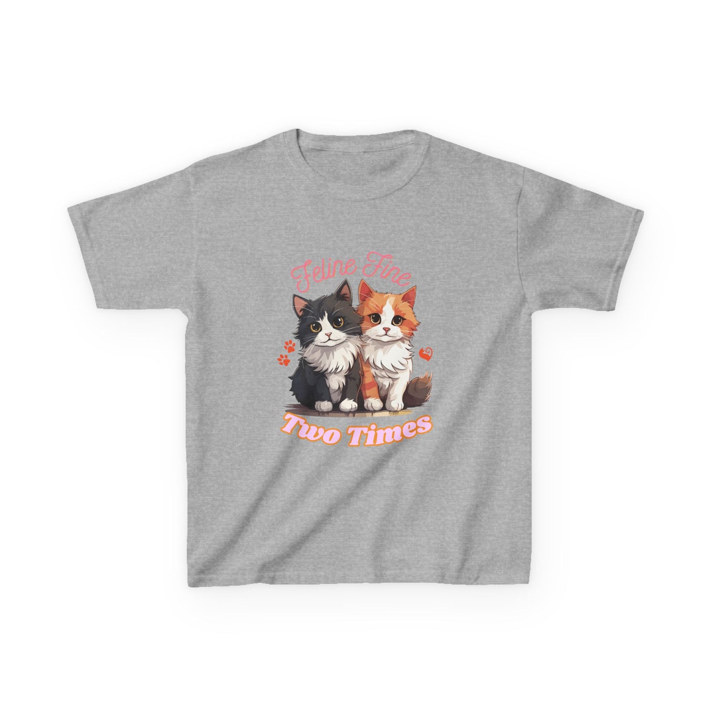Feline Fine Kids  Tee
