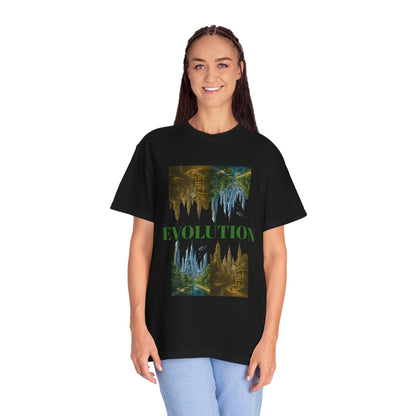 Transformative EVOLUTION T-Shirt - Reflective City/Nature Print