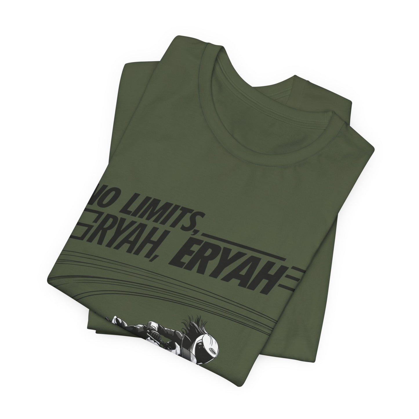 'No Limits, ERYAH' Motorcycle Tee