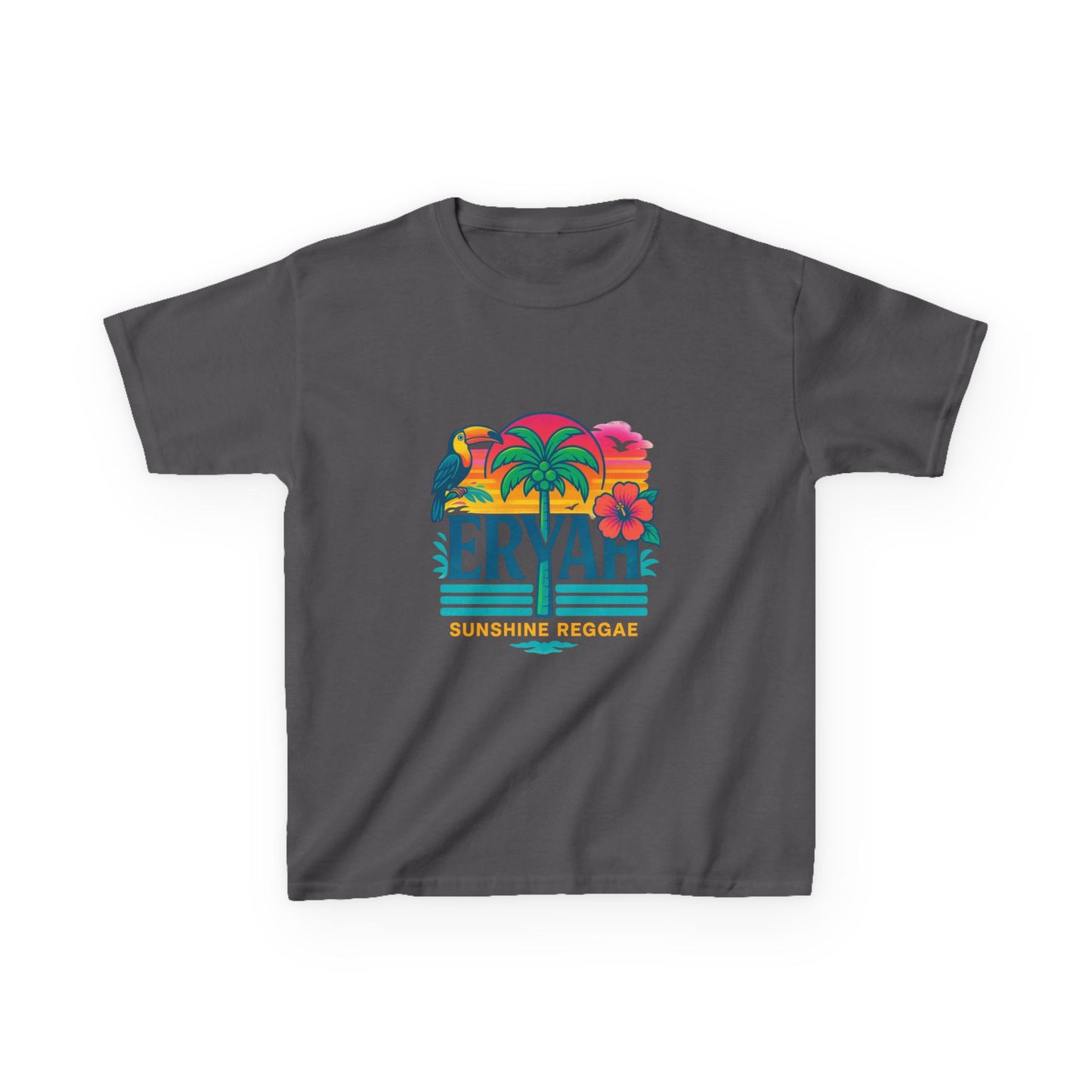 Tropical Sunset Kids Tee