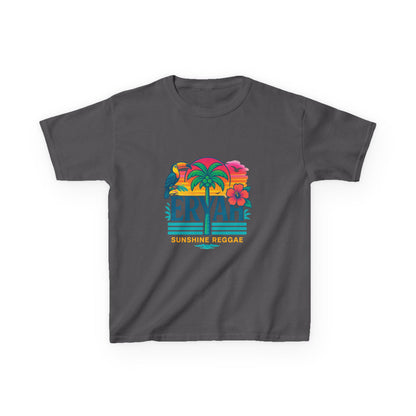 Tropical Sunset Kids Tee