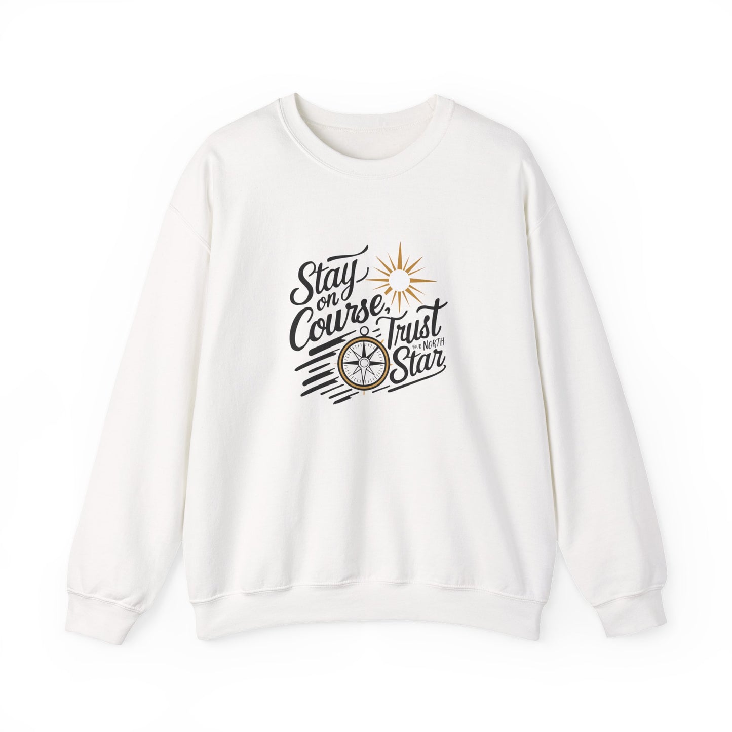 North star Sweatshirt | Cozy Unisex Crewneck | Inspirational Gift | Casual Wear | Reminder | Perfect for All Occasions