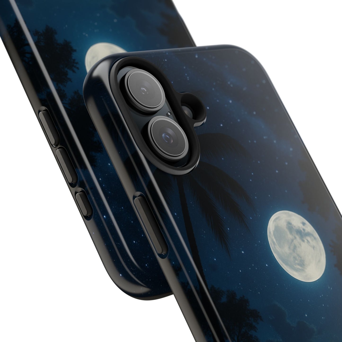 Moonlit Ocean Tough Phone Case, Starry Night Phone Protector, Beach Vibe Phone Cover, Gift for Ocean Lovers, Travel Accessories