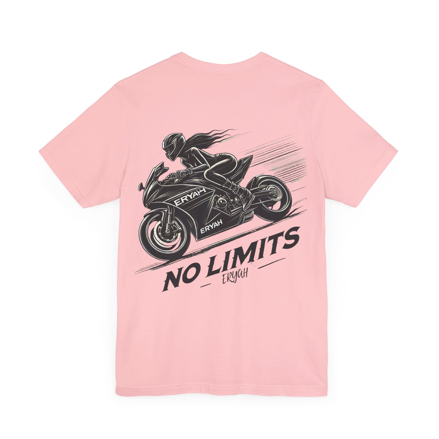 "No Limits, ERYAH"  Tee – Ride Fast, Live Fearless