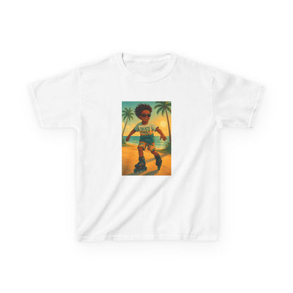 Kids Retro Rollerskater Tee