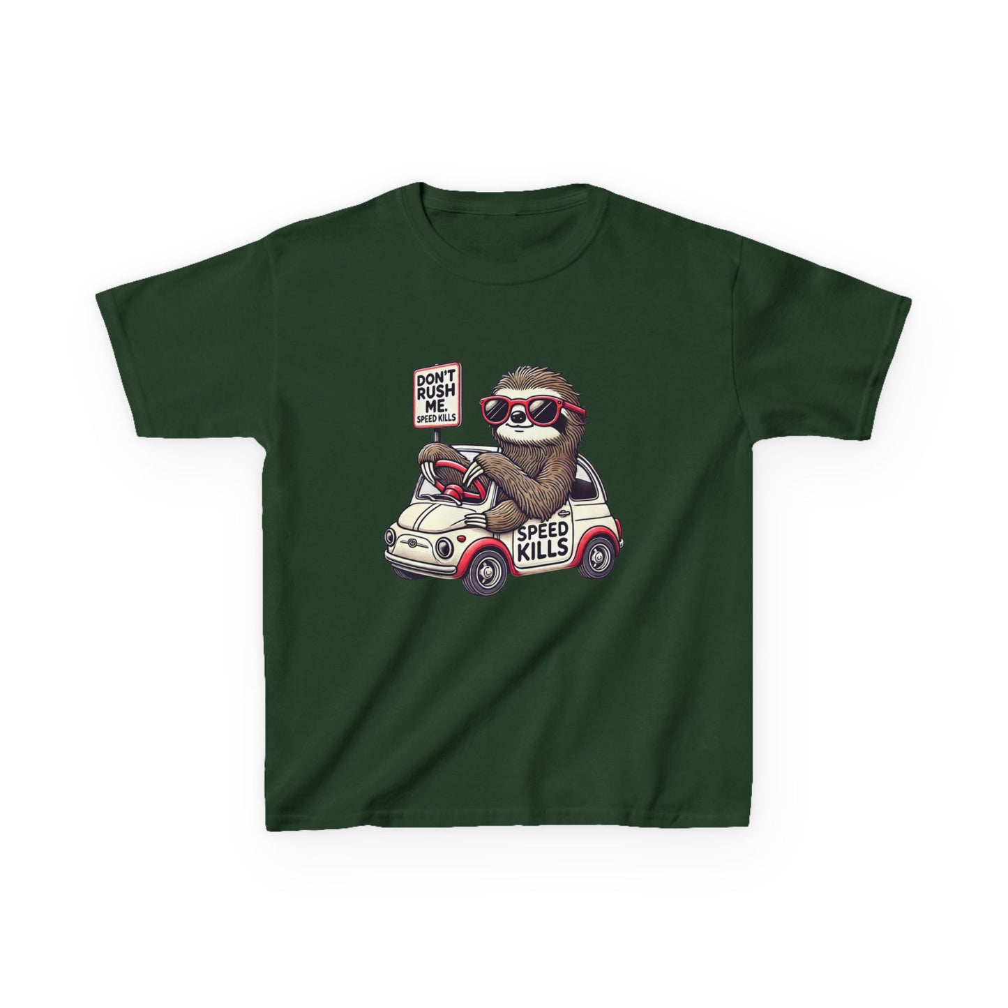 Kids Heavy Cotton Sloth Tee