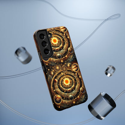 Galactic Impact-Resistant Phone Case, Cosmic Phone Cover, Space Theme Gift, Astronomy Accessories, Celestial Case for Stargazers