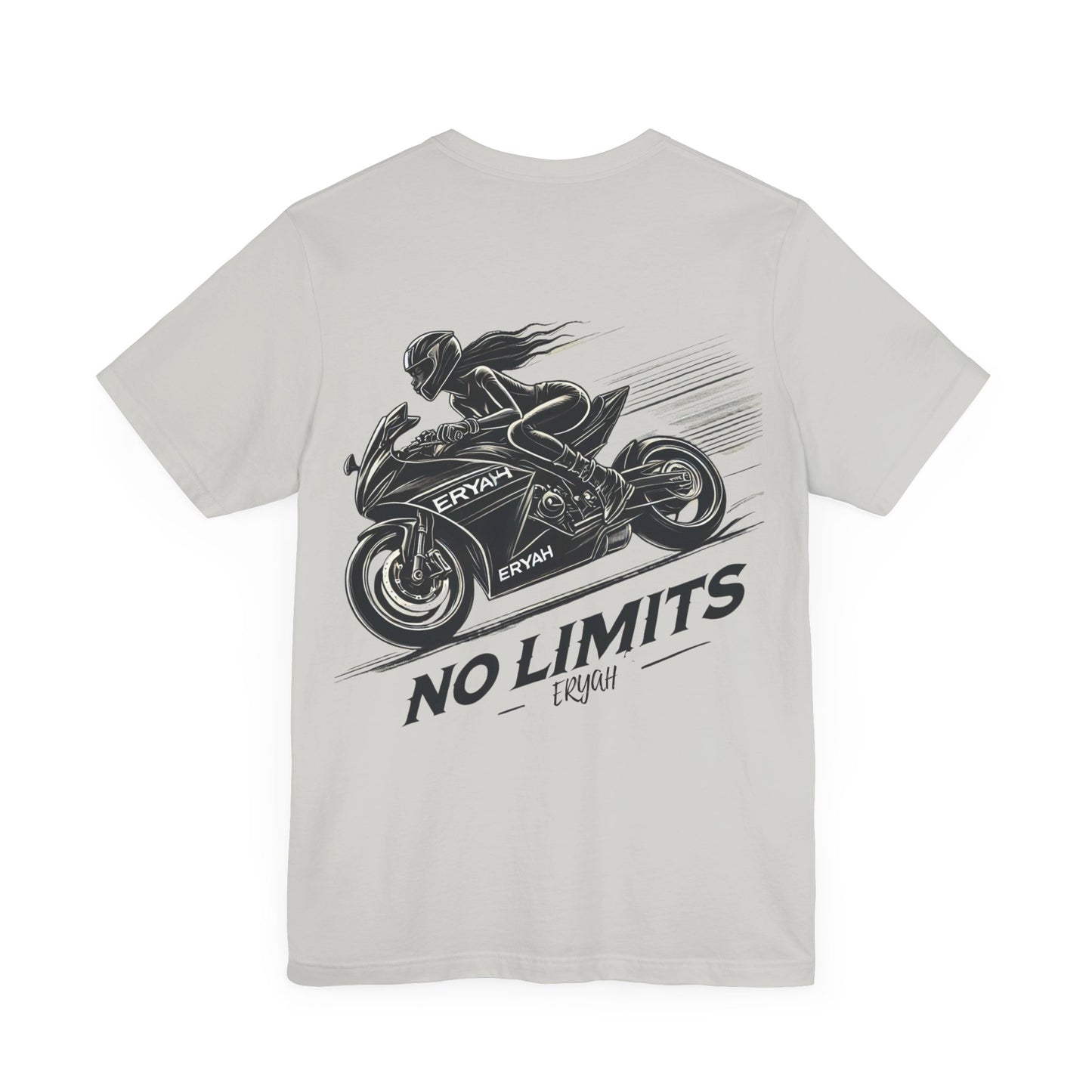 "No Limits, ERYAH"  Tee – Ride Fast, Live Fearless