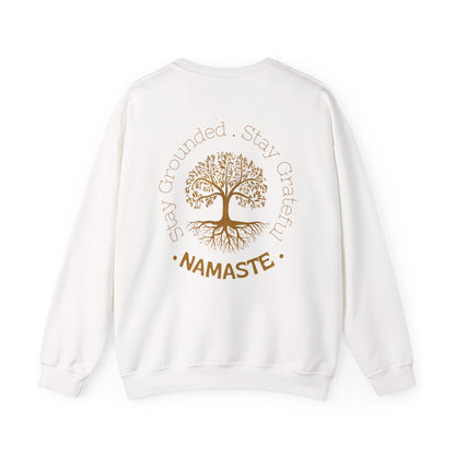 Gratitude  Sweatshirt | Unisex Cozy Sweatshirt, Perfect Gift for Yoga Lovers, Stay Grounded, Feel Grateful, Gift for [...]