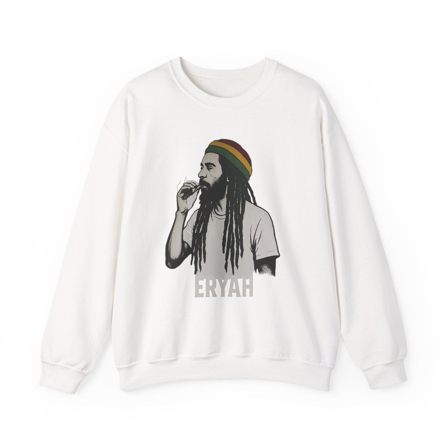 🔥 "Eryah Roots" Reggae Rebel Sweatshirt – Wear the Vibe