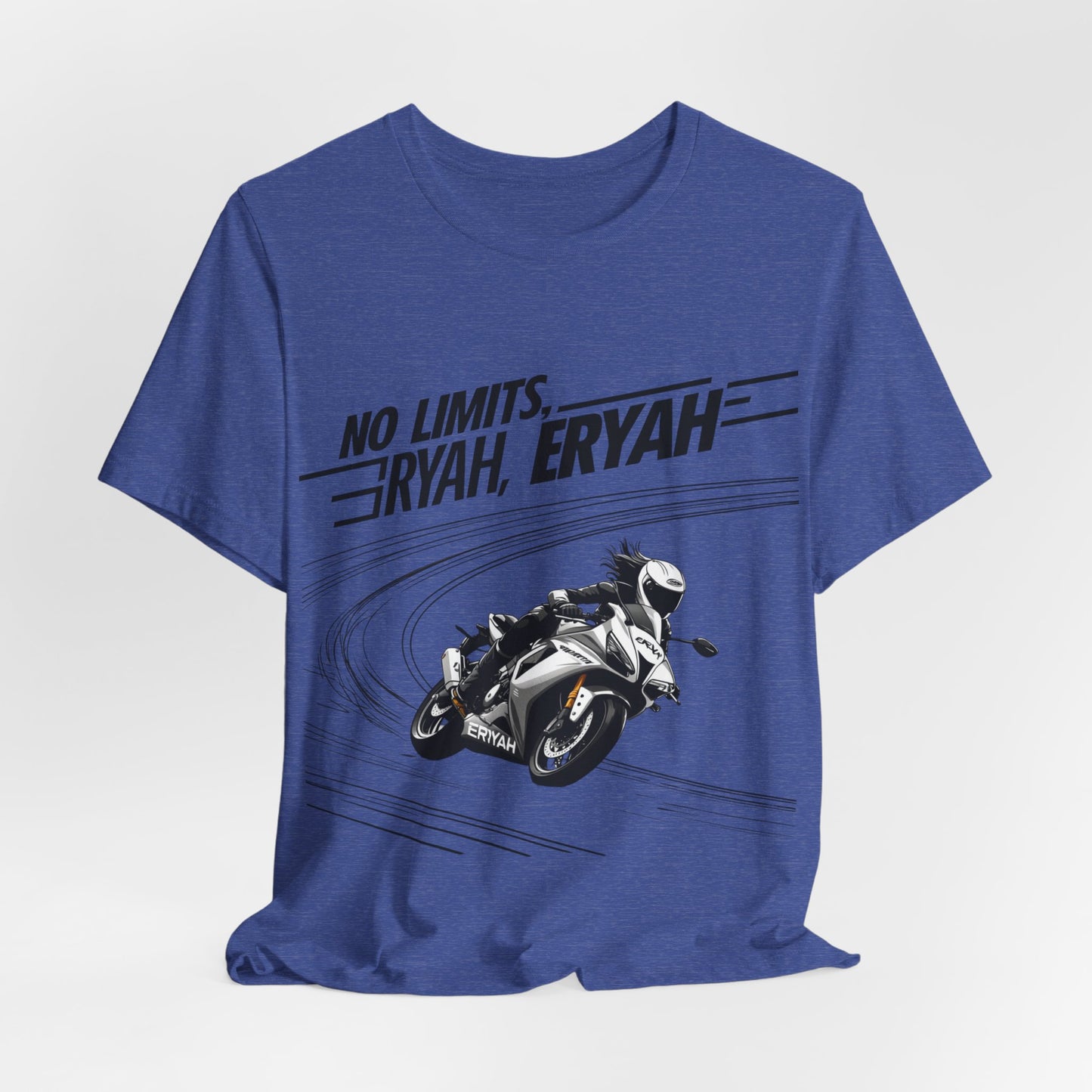 'No Limits, ERYAH' Motorcycle Tee