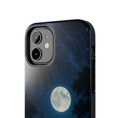 Moonlit Ocean Tough Phone Case, Starry Night Phone Protector, Beach Vibe Phone Cover, Gift for Ocean Lovers, Travel Accessories