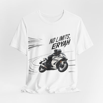 No Limits, ERYAH – High-Speed Rider, Motorcyclist Graphic Tee