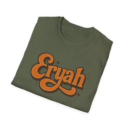🌟 ERYAH RETRO GROOVE TEE – 70s SUNSHINE VIBES 🌟