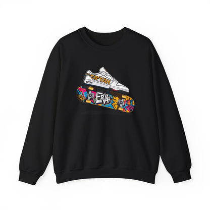 Graffiti Skateboard Sweatshirt