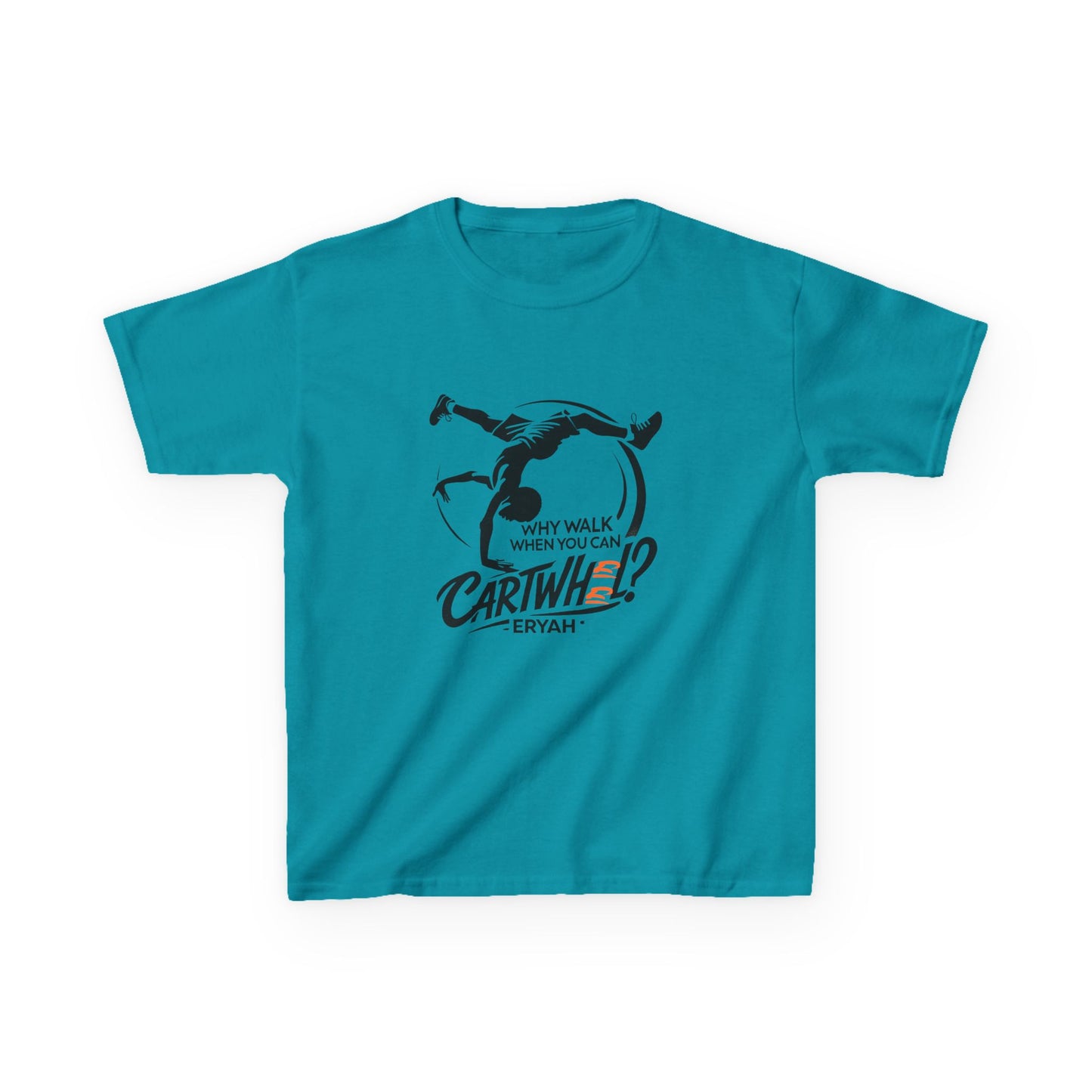 Kids Tee - Cartwheel Joy Tee by ERYAH