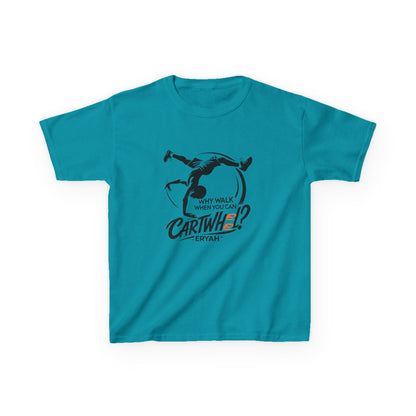 Kids Tee - Cartwheel Joy Tee by ERYAH