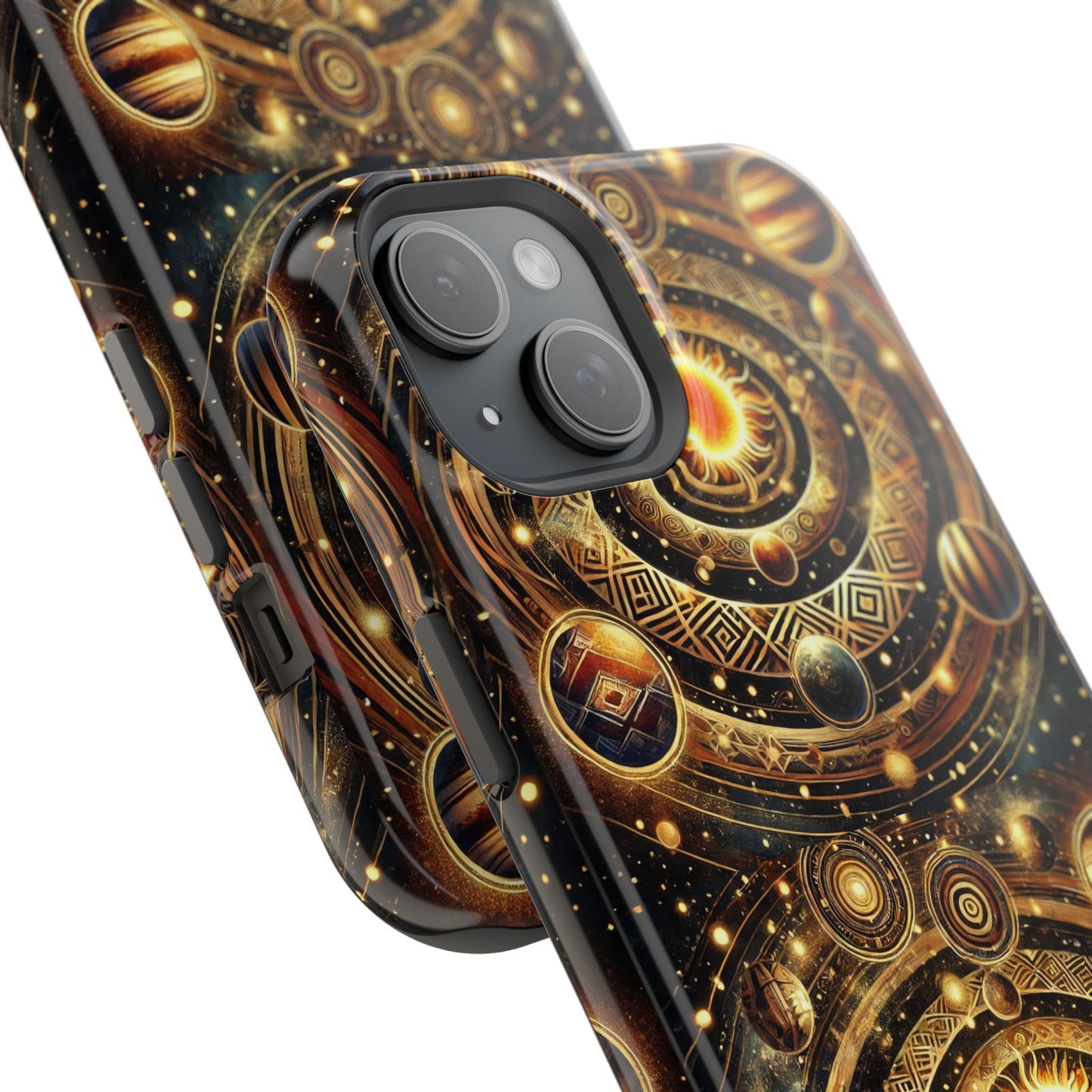 Galactic Impact-Resistant Phone Case, Cosmic Phone Cover, Space Theme Gift, Astronomy Accessories, Celestial Case for Stargazers