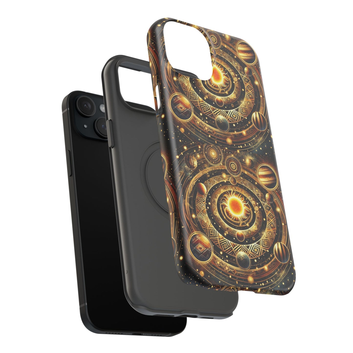 Galactic Impact-Resistant Phone Case, Cosmic Phone Cover, Space Theme Gift, Astronomy Accessories, Celestial Case for Stargazers