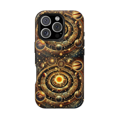 Galactic Impact-Resistant Phone Case, Cosmic Phone Cover, Space Theme Gift, Astronomy Accessories, Celestial Case for Stargazers