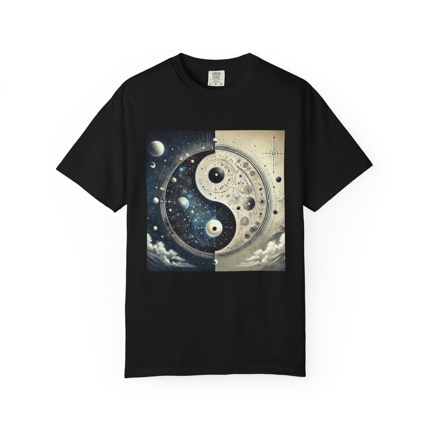 🌌 COSMIC BALANCE YIN YANG TEE – UNIVERSAL HARMONY WEAR 🌌