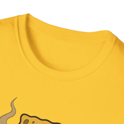 1GunBob – The Blazed Sponge 🧽🔥🪵, Chill SpongeBob Tee, Fun Graphic Tee, Casual Wear, Gift for Fans, Humor Apparel, Unique Summer Shirt
