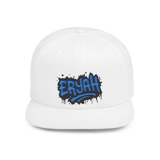 ERYAH Snapback Hat | Flat Bill Cap | Casual Wear | Street Style | Perfect Gift for Him