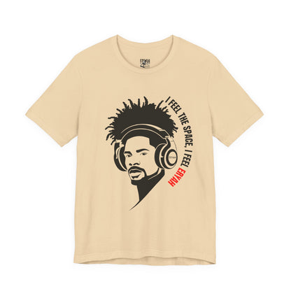 Rasta Music Headphones Tee