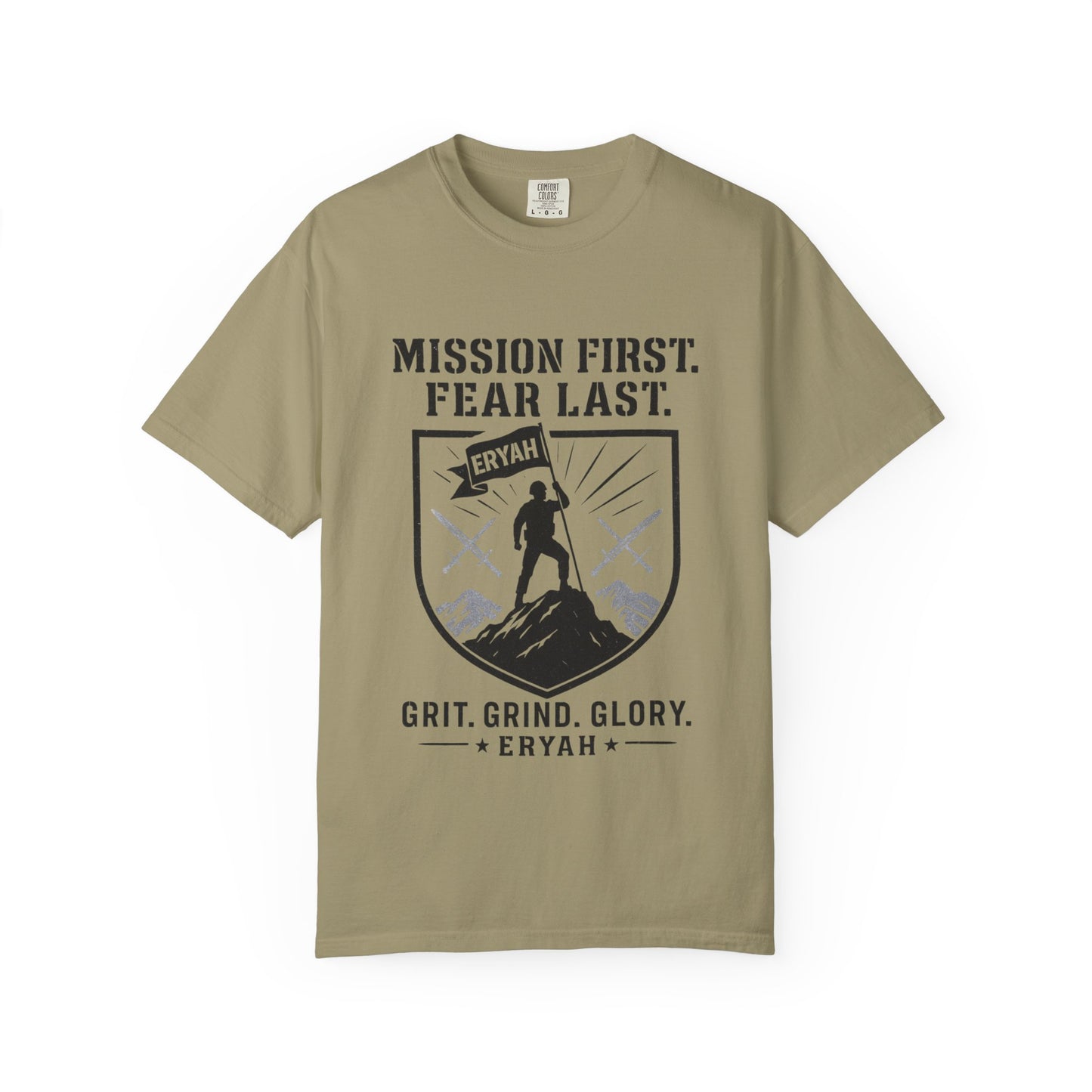 Motivational Military Tee by ERYAH
