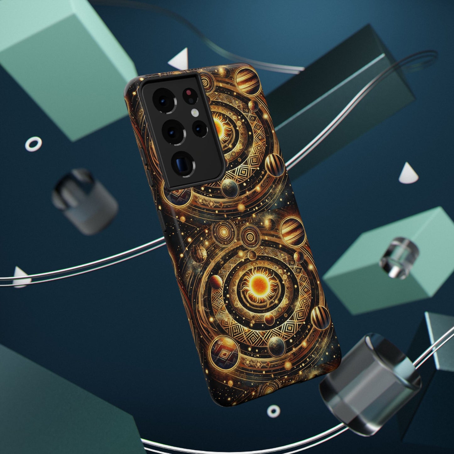 Galactic Impact-Resistant Phone Case, Cosmic Phone Cover, Space Theme Gift, Astronomy Accessories, Celestial Case for Stargazers