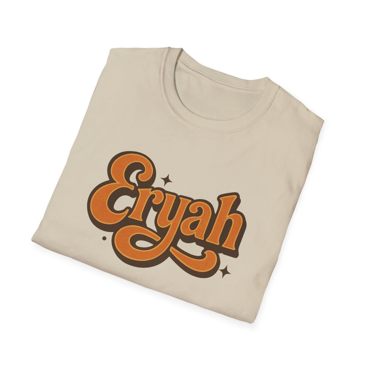 🌟 ERYAH RETRO GROOVE TEE – 70s SUNSHINE VIBES 🌟