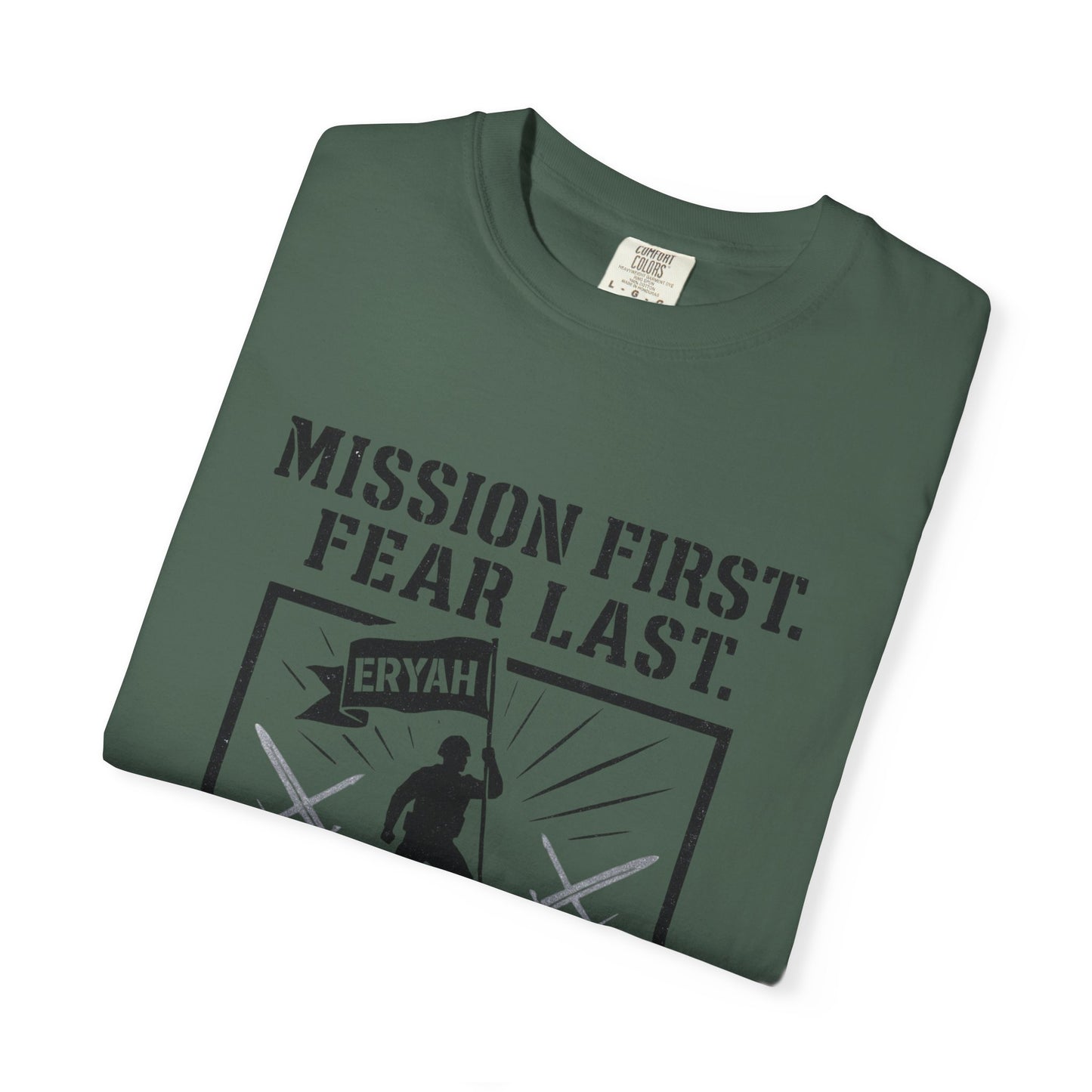 Motivational Military Tee by ERYAH